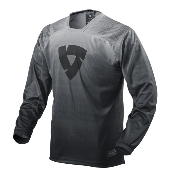 Rev'it! REV'IT Scramble Jersey Black/White Ombre